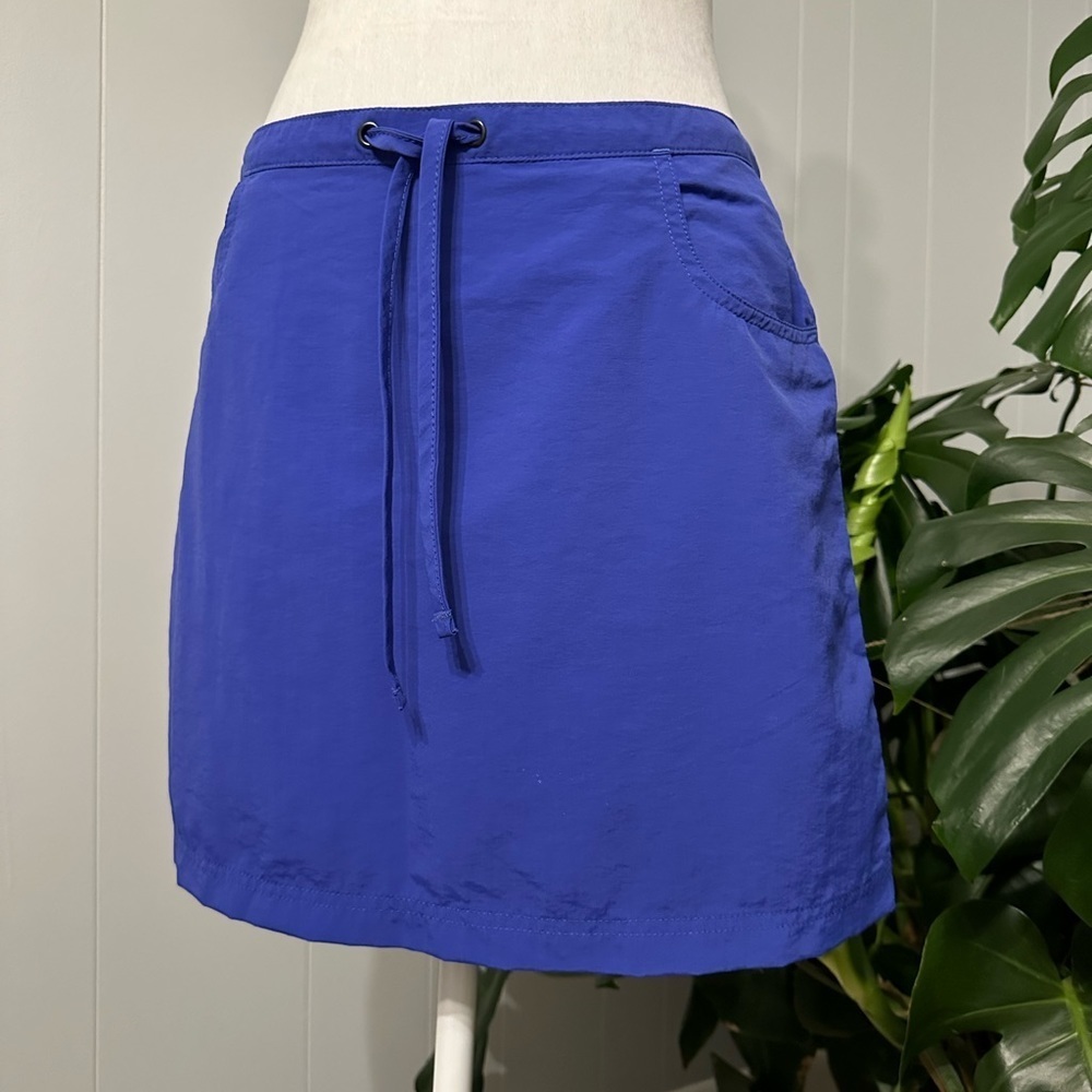 #4) L. L. Bean outdoor Royal Blue medium outdoor Skirt with excellent condition